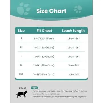 FAYOGOO Cat Harness and Leash Set for Walking Escape Proof, Kitten Harness and Leash Adjustable, Small Large Cat Walking Harness and Leash, Lightweight Soft Vest Harness and Leash (Large, Green)