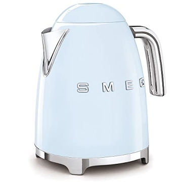 SMEG Retro Electric Kettle with Auto Shutoff and Water Indicator
