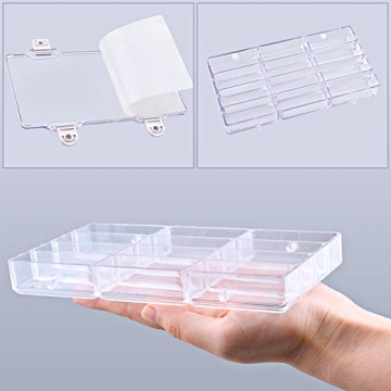 WANDIC 12-Well Airtight Paint Palette for Artists