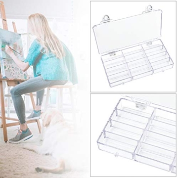 WANDIC 12-Well Airtight Paint Palette for Artists