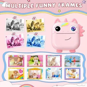 Instant Camera for Kids - Fun 48MP Unicorn Camera