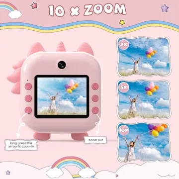 Instant Camera for Kids - Fun 48MP Unicorn Camera