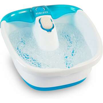 Homedics Bubble Mate Foot Spa - Invigorating Massage & Soothing Bubbles