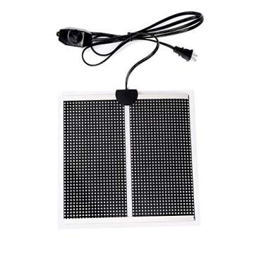 BNYEE Reptile Under Tank Heating Pad - 14W /110V Terrarium Heating Pad Warmer Heater Mat with Temper...