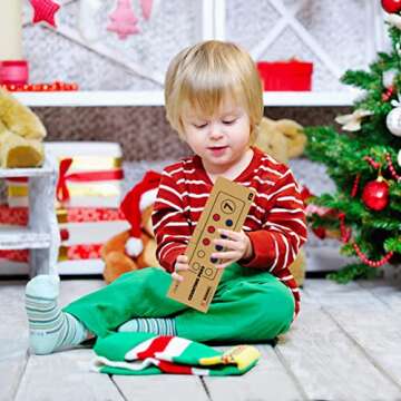 DINORUN Montessori Counting Peg Board for Ages 3-7