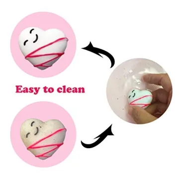 QINGQIU 24 PCS Squishy Toys for Valentine’s Day Fun