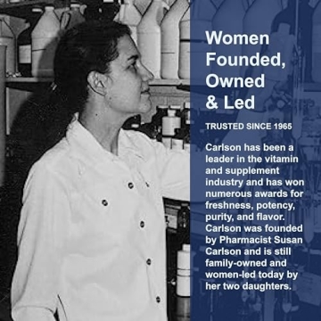 Carlson Labs Finest Fish Oil Supplement - Lemon 16.9 oz