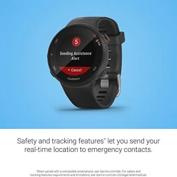 Garmin Forerunner 45S GPS Running Watch with Coaching