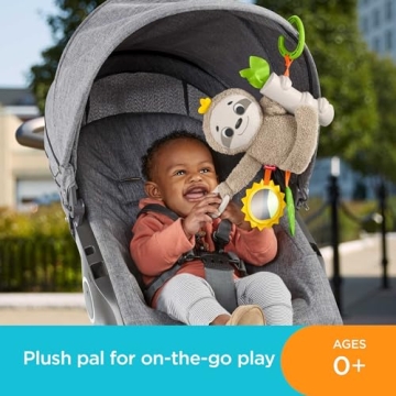 Fisher-Price Sloth Stroller Toy for Newborns 0+