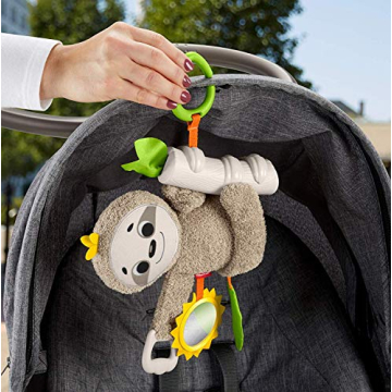 Fisher-Price Sloth Stroller Toy for Newborns 0+