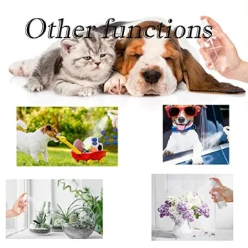 Portable ZEJIA 3 Pack Small Spray Bottles for Travel Needs