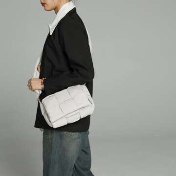 Stylish NAARIIAN Puffer Shoulder Bag for Women