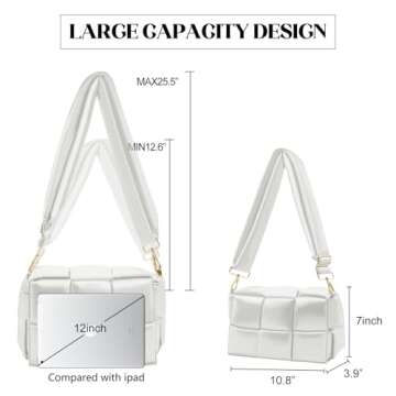 Stylish NAARIIAN Puffer Shoulder Bag for Women