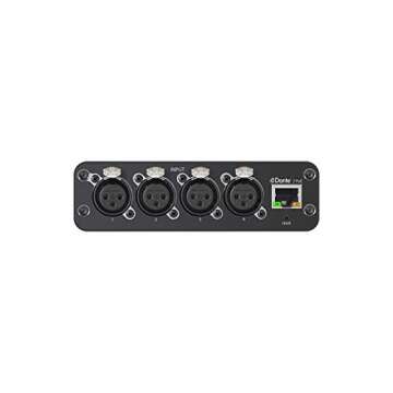 Shure ANI4IN-XLR Audio Network Interface with 4 Inputs