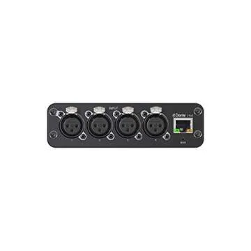 Shure ANI4IN-XLR Audio Network Interface with 4 Inputs