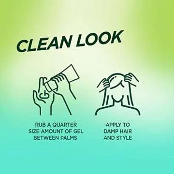 Garnier Fructis Style Pure Clean Styling Gel 6.8 Fl Oz, 1 Count, (Packaging May Vary)