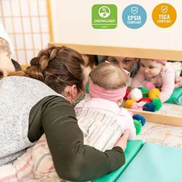 ECR4Kids Double-Sided Kids Mirror for Playrooms and More