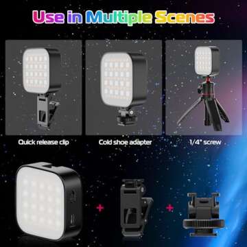 ULANZI U60 RGB Video Light for Colorful Photography