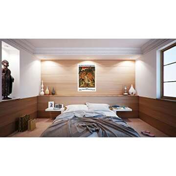 Indiana Jones - Raiders Of The Lost Ark - Movie Poster (1982 Re-Release) (Size: 24" x 36")