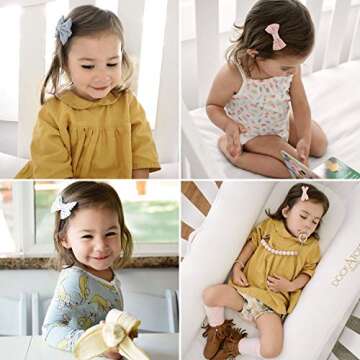 Stylish 10-Pack Baby Girl Hair Clips for All Occasions