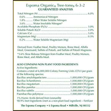 Espoma TR4 4-Pound Tree-Tone 6-3-2 Plant Food , 4 pounds