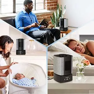 Lasko SlumberBreeze 2-in-1 Fan and White Noise Machine