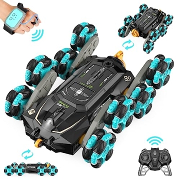 Gampop 8WD Gesture Sensing RC Stunt Car - Kids Remote Control Vehicle