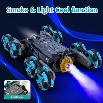 Gampop 8WD RC Stunt Cars for Kids - Gesture Control Fun