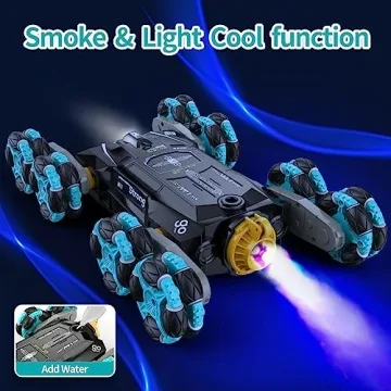 Gampop 8WD RC Stunt Cars for Kids - Gesture Control Fun