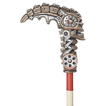 California Costumes Steampunk Cane, Multi, One Size