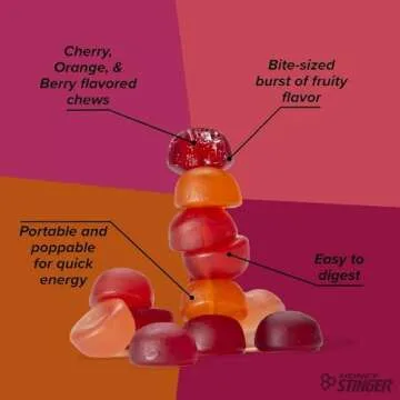 Honey Stinger Organic Chews - Natural Energy Boost