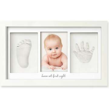 Baby Handprint Footprint Kit for Precious Keepsakes