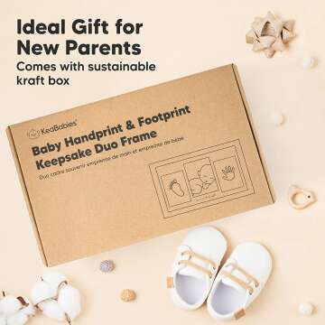 Baby Handprint Footprint Kit for Precious Keepsakes
