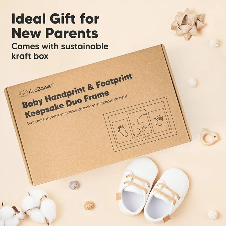 Baby Handprint Footprint Kit for Precious Keepsakes