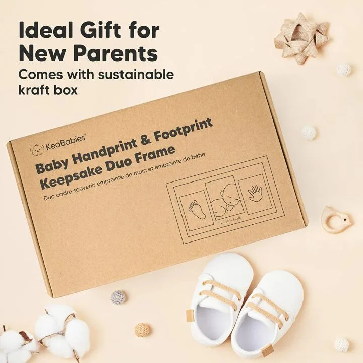 Baby Handprint Footprint Kit for Precious Keepsakes