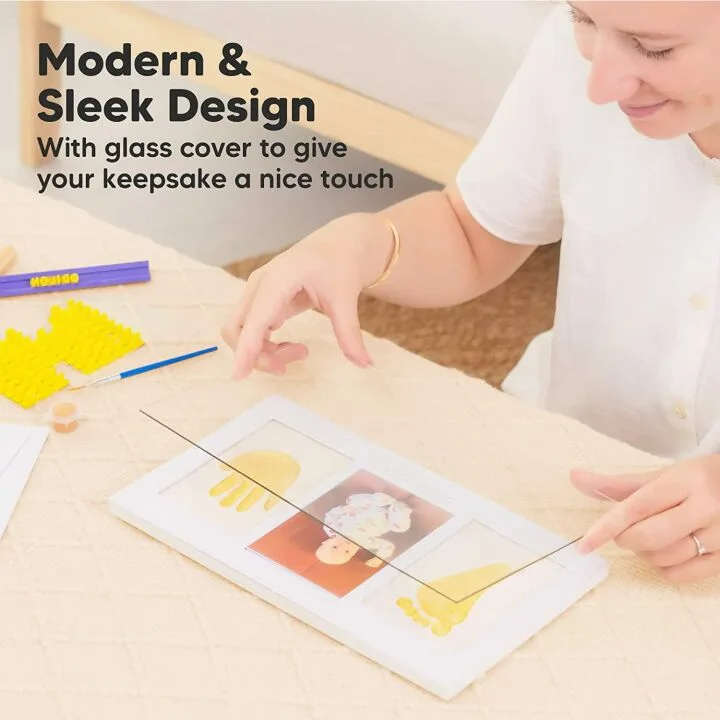 Baby Handprint Footprint Kit for Precious Keepsakes