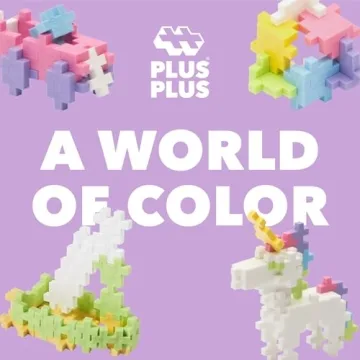PLUS PLUS Open Play Set 300 Piece Pastel Color Mix