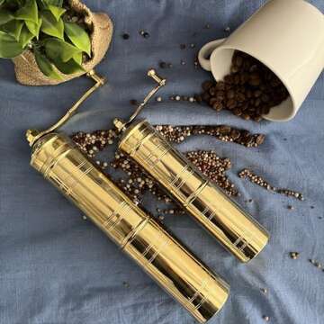 Turkish Manual Coffee Grinders Set for Coffee Lovers