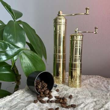 Turkish Manual Coffee Grinders Set for Coffee Lovers