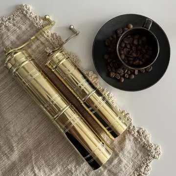 Turkish Manual Coffee Grinders Set for Coffee Lovers