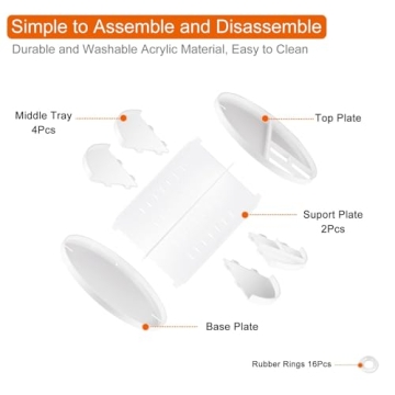 Professional Vanity Makeup Organizer with 360 Rotation