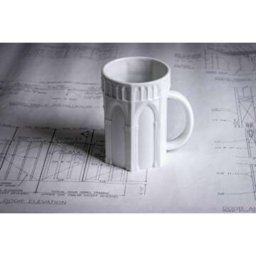 Gothic Cathedral Architecture Mug