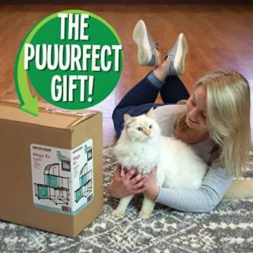 Kitty City Claw Indoor Mega Kit Cat Furniture - Modular, Interactive Design