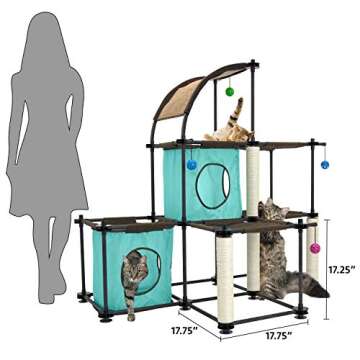 Kitty City Mega Kit: Fun Modular Cat Furniture for All Cats