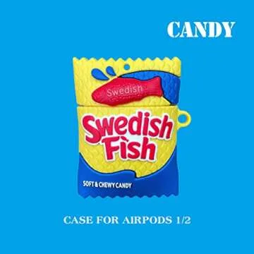 Cute Candy Fish Airpod Case for Kids and Teens