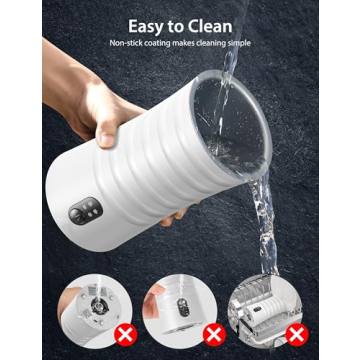 Milk Frother, RATRSO Electric Milk Steamer Soft Foam Maker with Two Whisks for Frothing and Heating Milk, 4 IN 1 Multifunction for Hot & Cold Froth, Automatic off & Easy Cleaning,Silent Operation