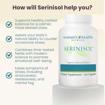 Serinisol Cortisol Control for Stress Management and Energy