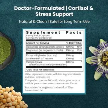 Serinisol Cortisol Control for Stress Management and Energy