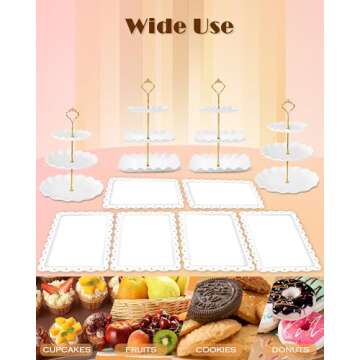 Elegant 10 Pcs Cake Stand Set for Any Occasion