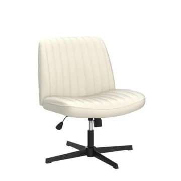 DUMOS Cross Legged Armless Chair - Comfort & Style